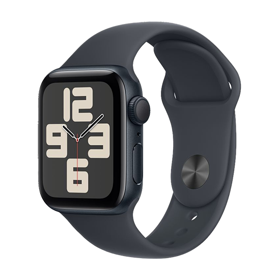 Watch Apple Watch SE2 (2024) GPS 40mm Midnight Aluminium Case with Sport Band M/L - Midnight 