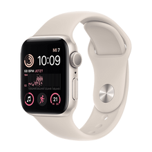 Watch Apple Watch SE2 (2024) GPS 44mm Starlight Aluminium Case with Sport Band M/L - Starlight
