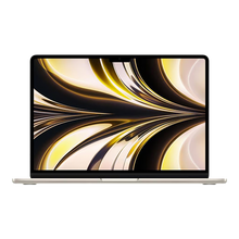 Apple MacBook Air 13 M2 2022 QWERTY 16GB RAM 256GB 8-Core CPU 8-Core GPU - Starlight