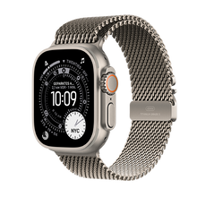 Watch Apple Watch Ultra 3 (2025) 5G 49mm Natural Titanium Case with Natural Titanium Milanese Loop M - Natural