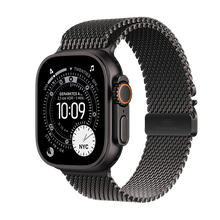 Watch Apple Watch Ultra 3 (2025) 5G 49mm Black Titanium Case with Black Titanium Milanese Loop M - Black