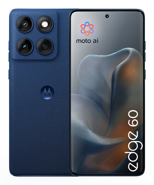 Motorola edge 60 16,9 cm (6.67") Doppia SIM Android 15 5G USB tipo-C 12 GB 512 GB 5200 mAh Blu