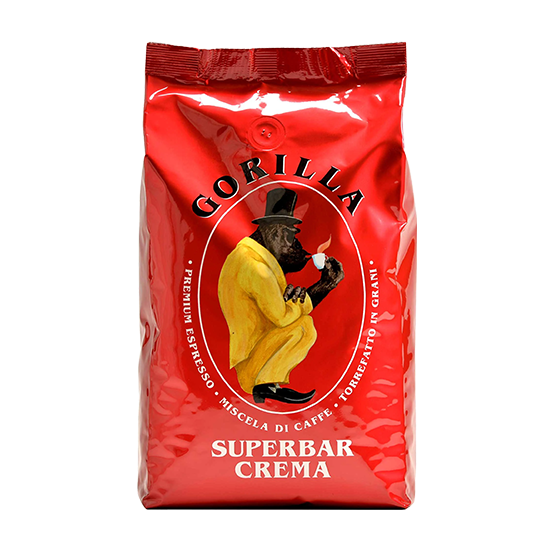 Gorilla Super Bar Crema Coffee Beans 1KG 