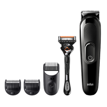 Braun SK3300 Beard Trimmer + Hair Clipper 4in1 with Gillette Fusion5 ProGlide 