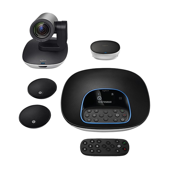 Logitech Conference Connect Webcam - Silver