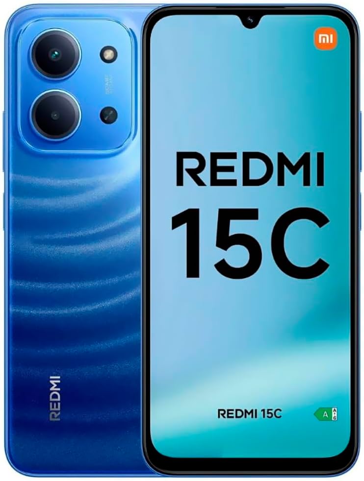 Xiaomi Redmi 15C 4G Dual Sim 8GB RAM 256GB - Moonlight Blue