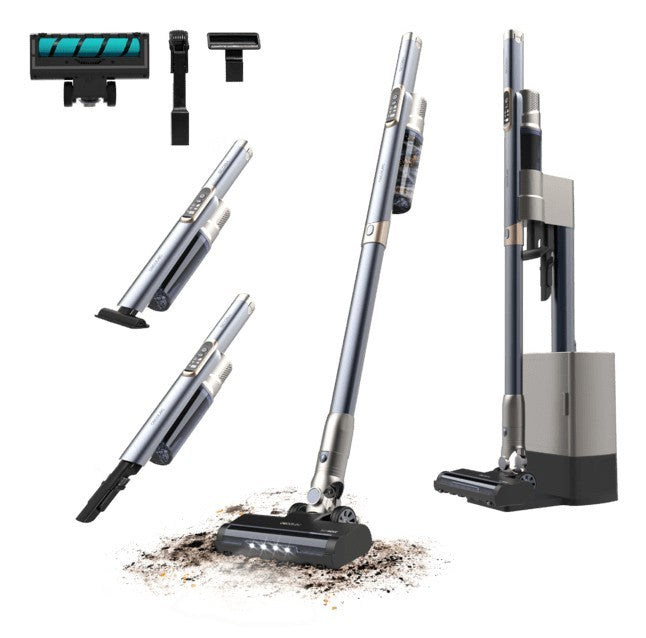 Cecotec A01_EU01_101702 scopa elettrica Aspirapolvere a bastone 2 in 1 Batteria Secco Senza sacchetto 650 W Nero 2,5 Ah