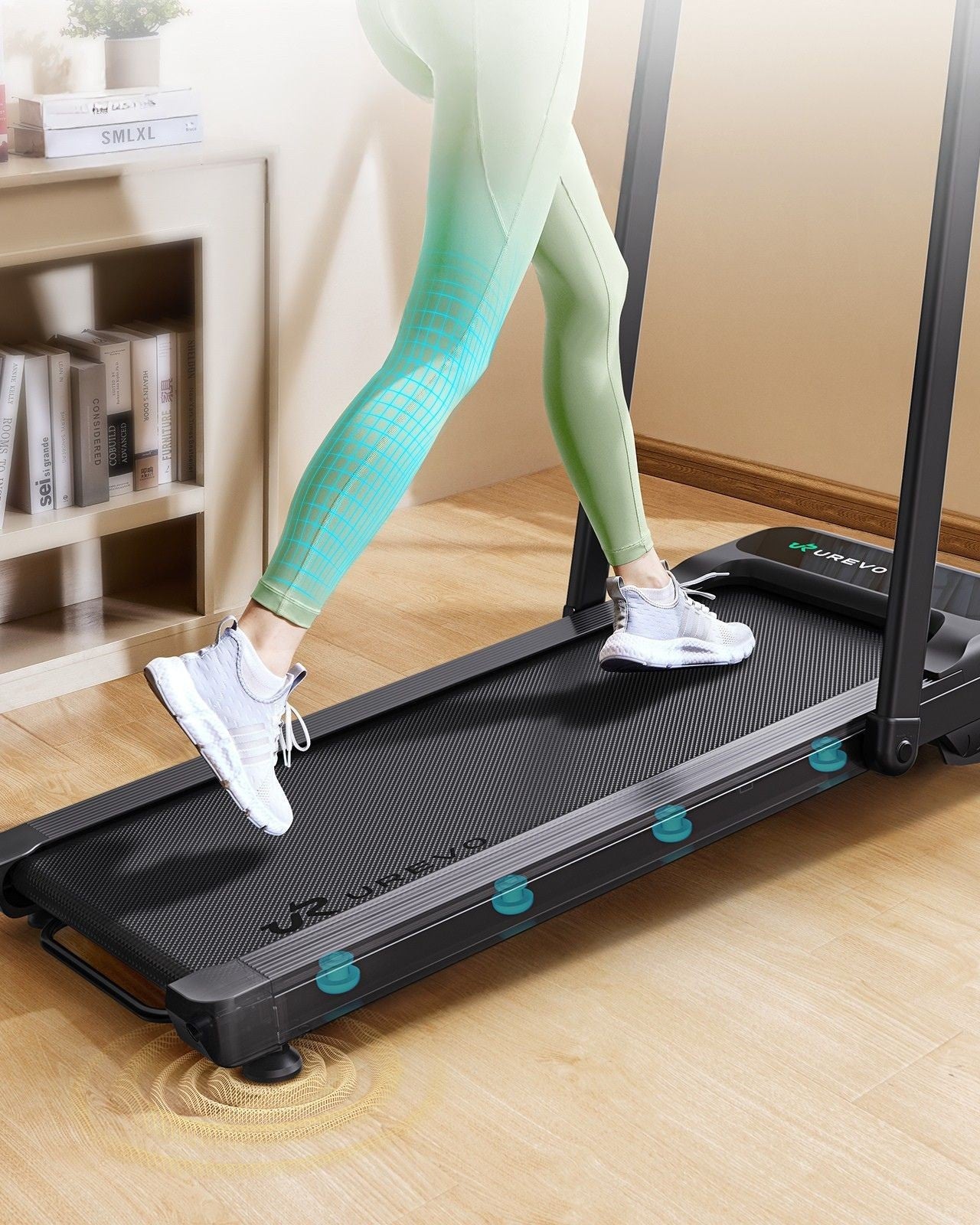 Urevo Treadmill STROL 2S PRO tapis roulant 1080 x 420 mm 12 km h