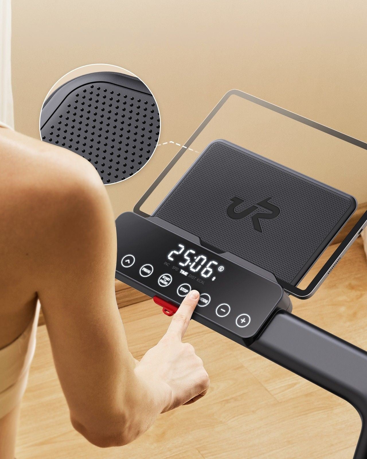 Urevo Treadmill STROL 2S PRO tapis roulant 1080 x 420 mm 12 km h