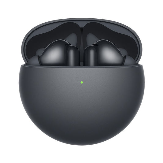 Huawei FreeBuds 7i in colorazione nera, con cancellazione attiva del rumore 4.0. Compatibili con iOS, Android e Windows. Fino a