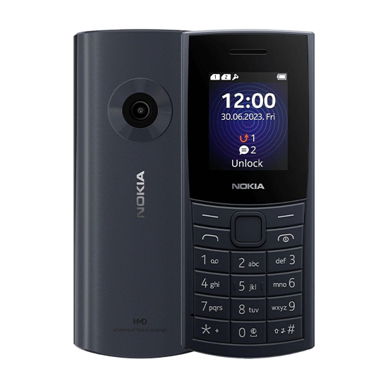 Nokia 110 2024 (EN,DE,IT,FR,ES,PT,RO) - Blue