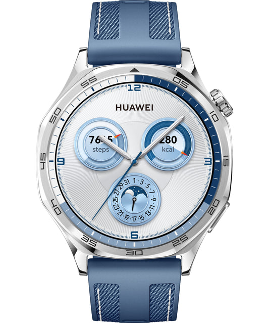 Huawei WATCH GT5 46mm 3,63 cm (1.43") AMOLED Digitale 466 x 466 Pixel Acciaio inox GPS (satellitare)