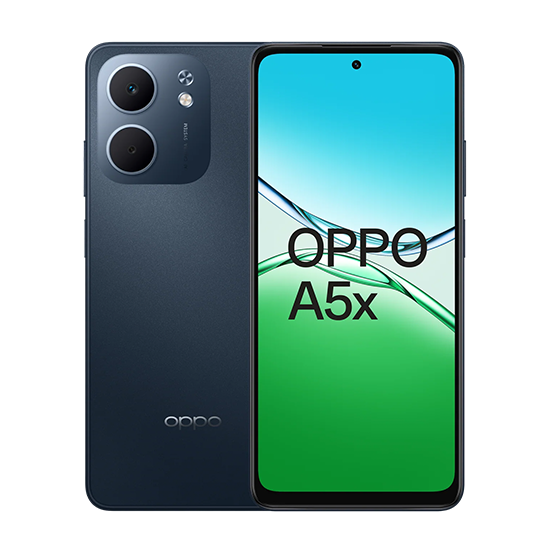 Oppo A5x 4G Dual Sim 4GB RAM 128GB - Black Blue