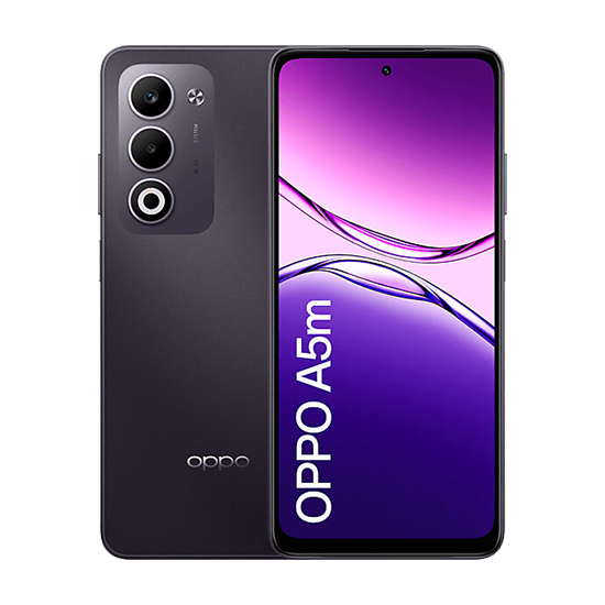 Oppo A5m 4G Dual Sim 8GB RAM 256GB - Midnight Purple