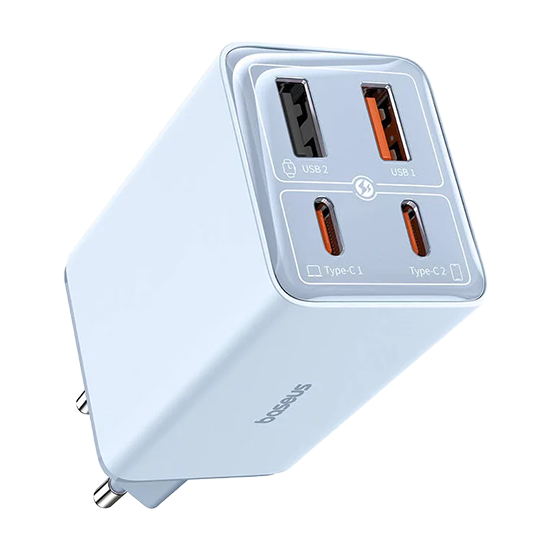 Baseus 65W Pro Fast Charger GaN6 - Blue