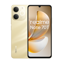 Realme Note 70T Dual Sim 4GB RAM 128GB - Gold