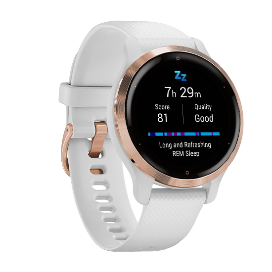 Watch Garmin Venu 2S GPS 40mm - Rosegold/White