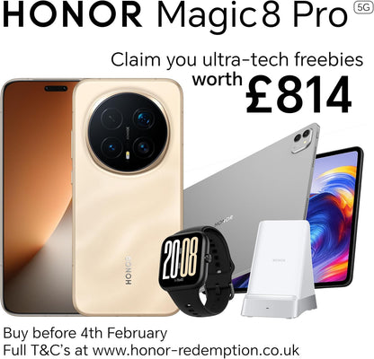Honor Magic8 Pro 5G Dual Sim 12GB RAM 512GB - Gold