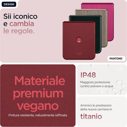 Motorola XT2551-6 Razr 60 Ultra 5G Dual Sim 16GB RAM 512GB - Red