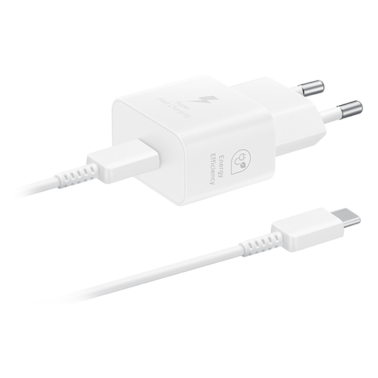 Samsung 25W USB-C Fast Adapter EP-T2510 with Cable - White