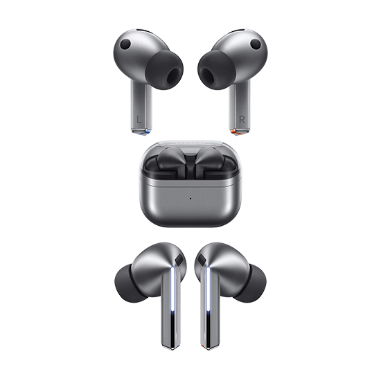 Samsung Galaxy Buds3 Pro Auricolare True Wireless Stereo (TWS) In-ear Musica e Chiamate USB tipo-C Bluetooth Argento