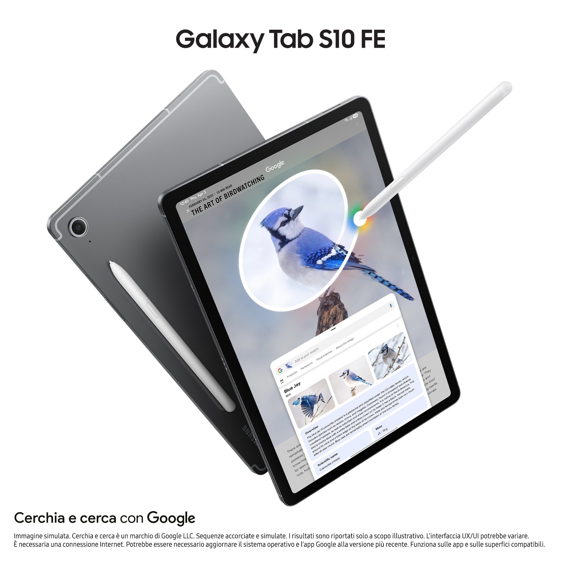 Tablet Samsung Galaxy Tab S10 FE X520N WiFi 10.9 8GB RAM 128GB - Grey