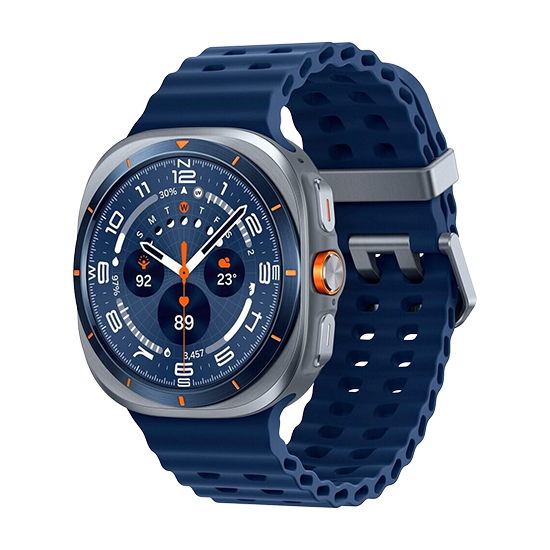 Watch Samsung Galaxy Watch Ultra L705 (2025) 47mm LTE Region West - Titanium Blue