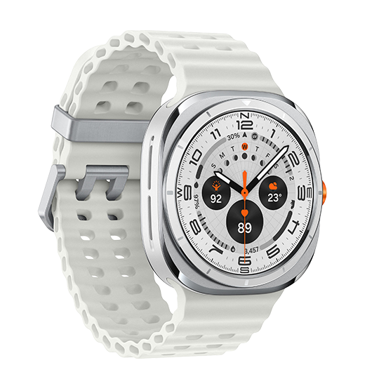 Watch Samsung Galaxy Watch Ultra L705 (2025) 47mm LTE Region East - Titanium White