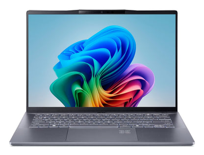 Acer Swift 14 AI SF14-11-X5DB Snapdragon X1P-64-100 Computer portatile 36,8 cm (14.5") WQXGA 16 GB LPDDR5x-SDRAM 1 TB SSD Wi-Fi
