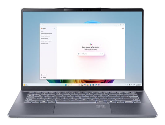 Acer Swift 14 AI SF14-11-X5DB Snapdragon X1P-64-100 Computer portatile 36,8 cm (14.5") WQXGA 16 GB LPDDR5x-SDRAM 1 TB SSD Wi-Fi