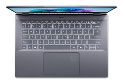 Acer Swift 14 AI SF14-11-X5DB Snapdragon X1P-64-100 Computer portatile 36,8 cm (14.5") WQXGA 16 GB LPDDR5x-SDRAM 1 TB SSD Wi-Fi