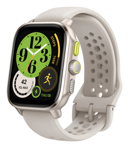 Amazfit Cheetah 4,45 cm (1.75") AMOLED Digitale 390 x 450 Pixel Touch screen Bianco GPS (satellitare)