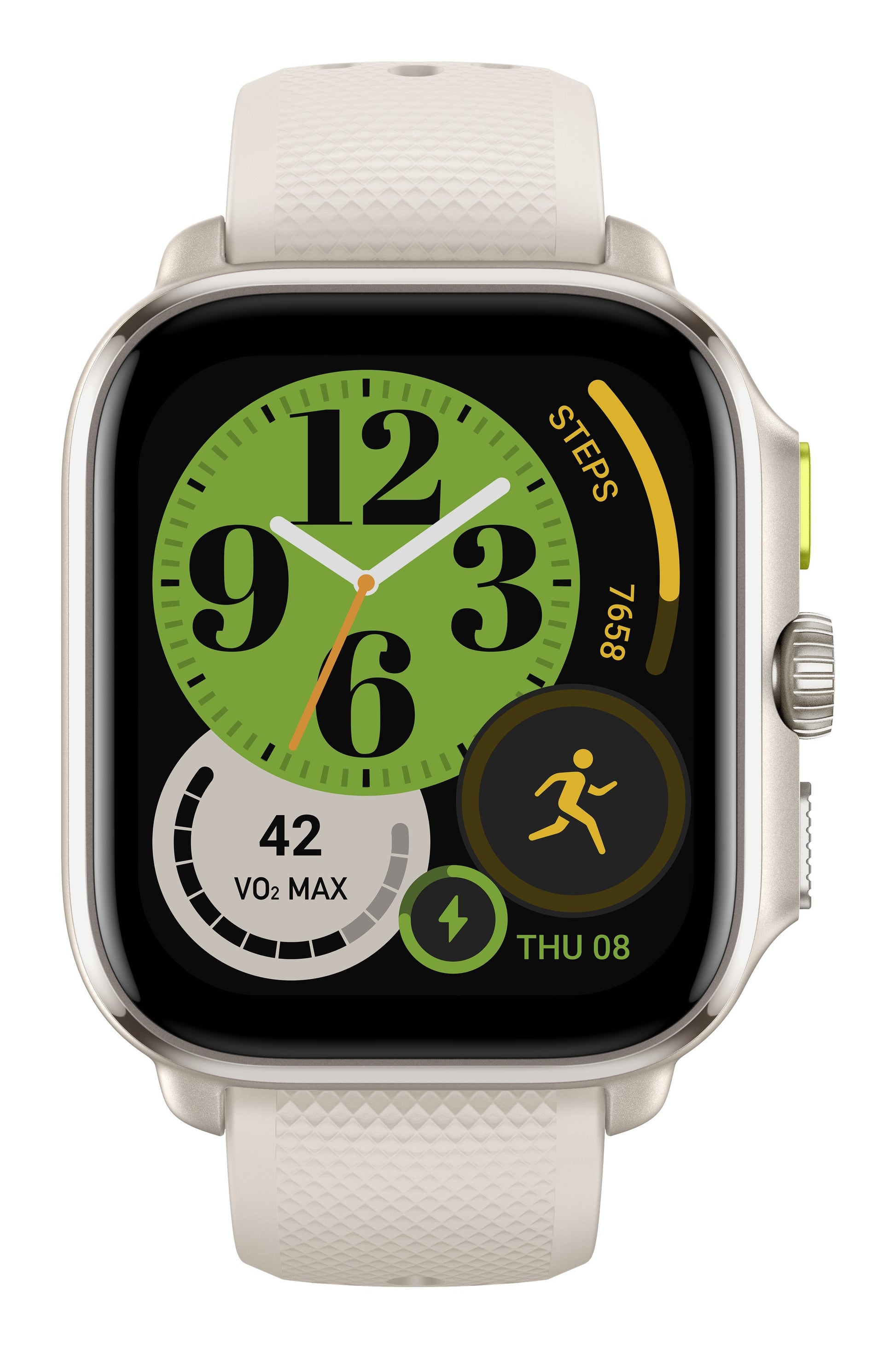 Amazfit Cheetah 4,45 cm (1.75") AMOLED Digitale 390 x 450 Pixel Touch screen Bianco GPS (satellitare)