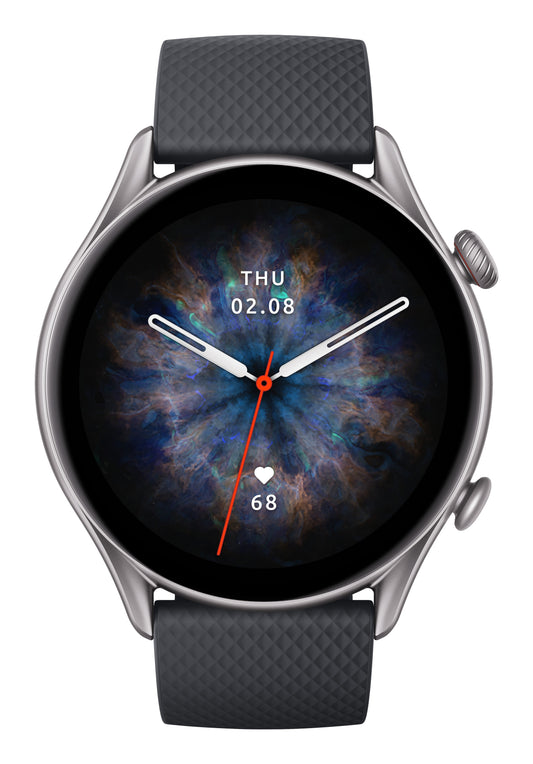 Amazfit GTR3PROGB smartwatch e orologio sportivo 3,68 cm (1.45") AMOLED Digitale Nero GPS (satellitare)