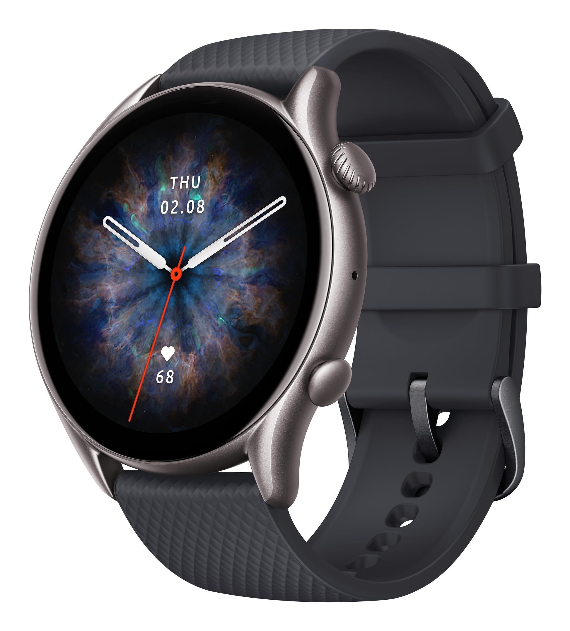 Amazfit GTR3PROGB smartwatch e orologio sportivo 3,68 cm (1.45") AMOLED Digitale Nero GPS (satellitare)