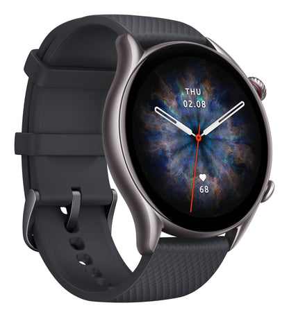 Amazfit GTR3PROGB smartwatch e orologio sportivo 3,68 cm (1.45") AMOLED Digitale Nero GPS (satellitare)
