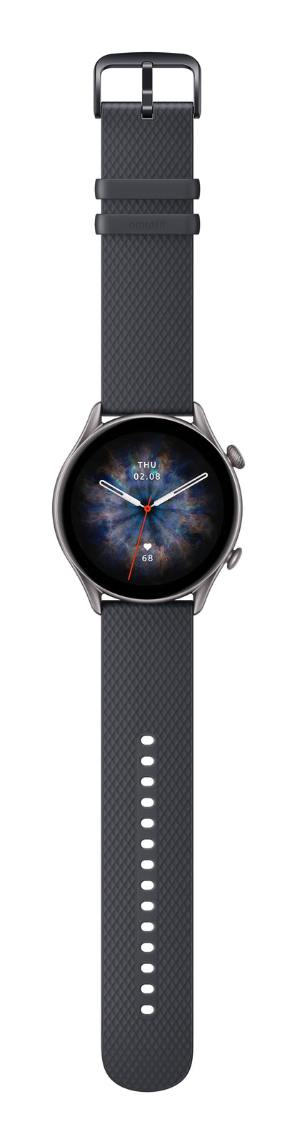Amazfit GTR3PROGB smartwatch e orologio sportivo 3,68 cm (1.45") AMOLED Digitale Nero GPS (satellitare)