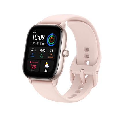 Amazfit GTS 4 mini 4,19 cm (1.65") AMOLED 41.8 mm Digitale 336 x 384 Pixel Touch screen Rosa GPS (satellitare)