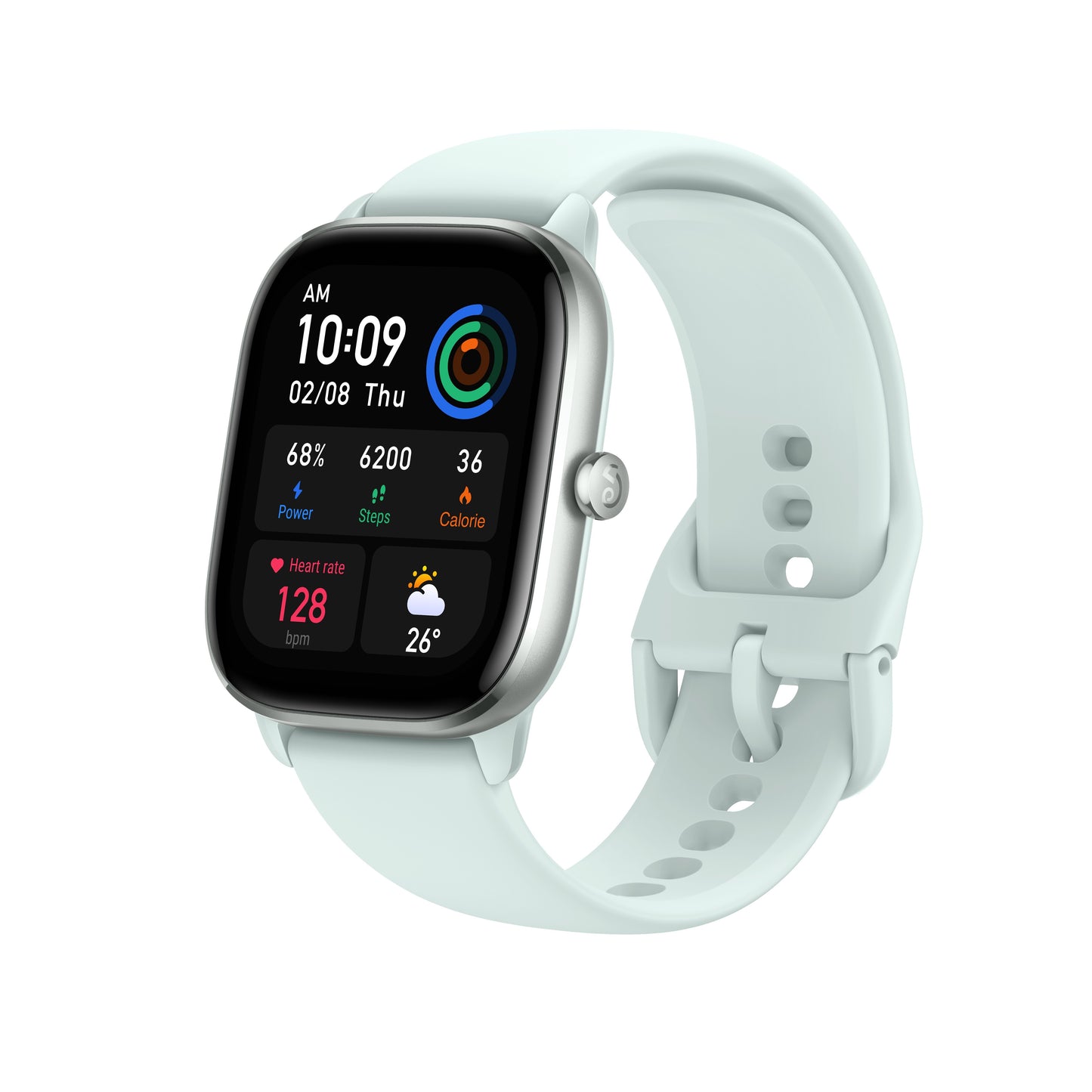 Amazfit GTS 4 mini 4,19 cm (1.65") AMOLED Digitale 336 x 384 Pixel Touch screen Blu GPS (satellitare)