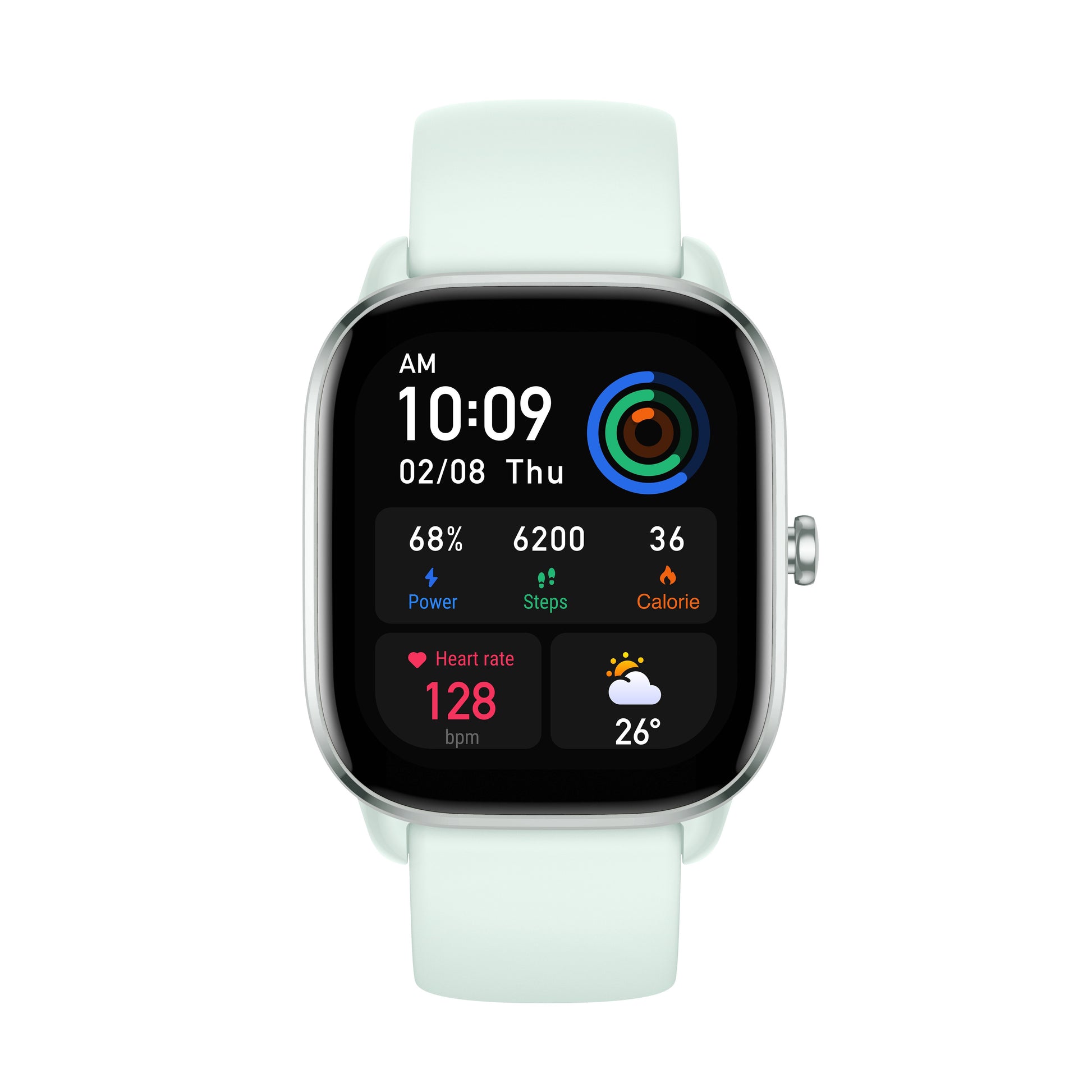 Amazfit GTS 4 mini 4,19 cm (1.65") AMOLED Digitale 336 x 384 Pixel Touch screen Blu GPS (satellitare)