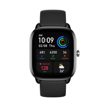 Amazfit GTS 4 mini 4,19 cm (1.65") AMOLED Digitale 336 x 384 Pixel Touch screen Nero GPS (satellitare)