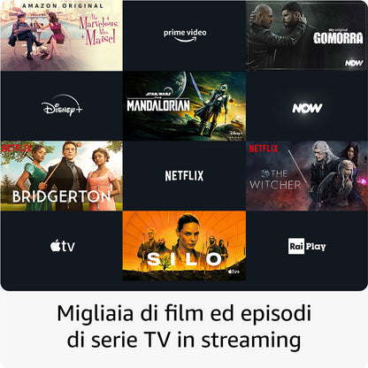 Amazon Fire TV Stick 4K di | Dispositivo per lo streaming con supporto per Wi-Fi 6E e modalità ambiente