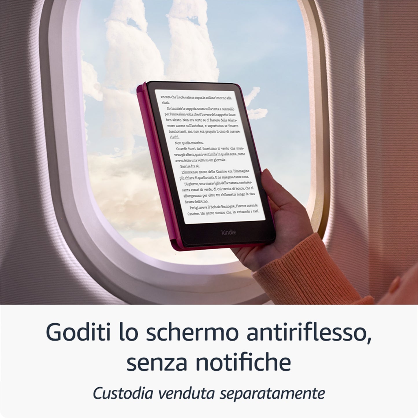 Amazon Kindle Paperwhite (16 GB) schermo antiriflesso da 7’’, la batteria dura settimane Con pubblicità