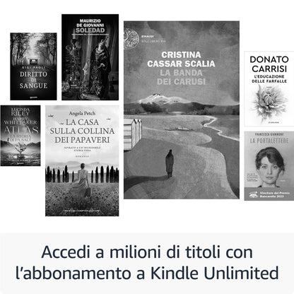 Amazon Kindle Paperwhite (16 GB) schermo antiriflesso da 7’’, la batteria dura settimane Con pubblicità