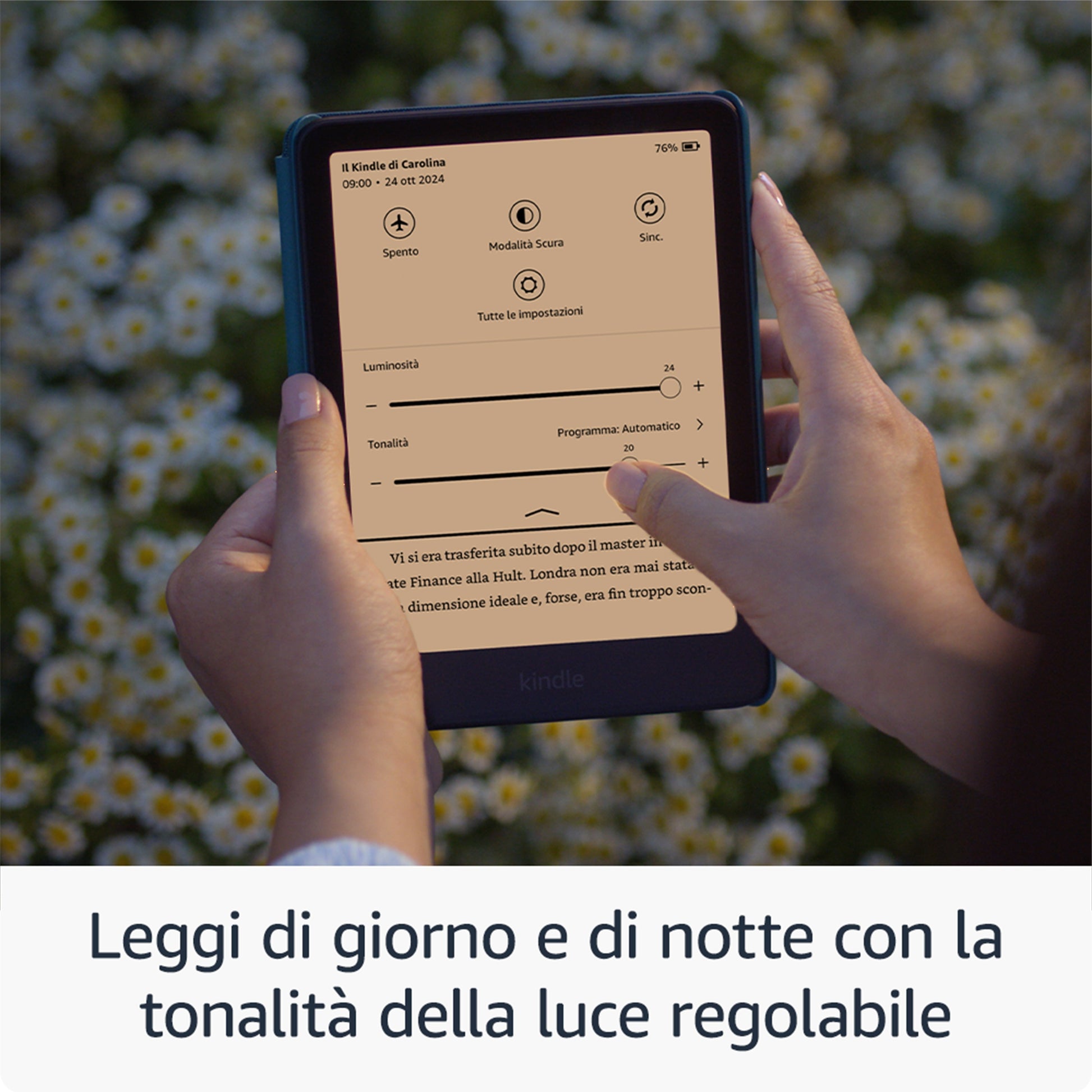 Amazon Kindle Paperwhite (16 GB) schermo antiriflesso da 7’’, la batteria dura settimane Con pubblicità