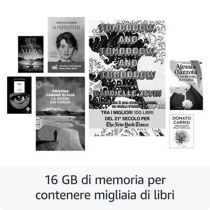 Amazon Nuovo Kindle (16 GB) | Con pubblicità | Nero