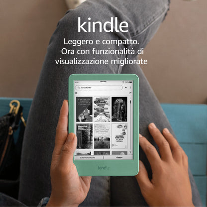 Amazon Nuovo Kindle (16 GB) | Con pubblicità | Verde matcha