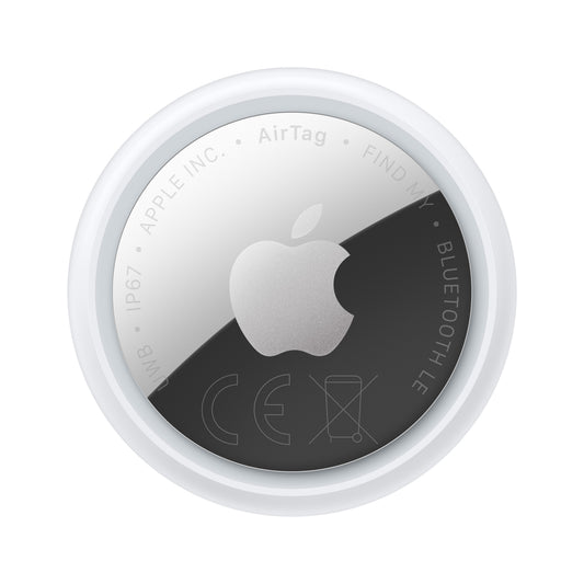 Apple AirTag Personale Cercatore Argento, Bianco