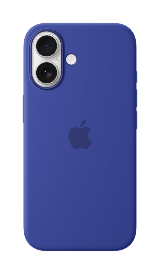 Apple Custodia MagSafe in silicone per iPhone 16 - Blu oltremare