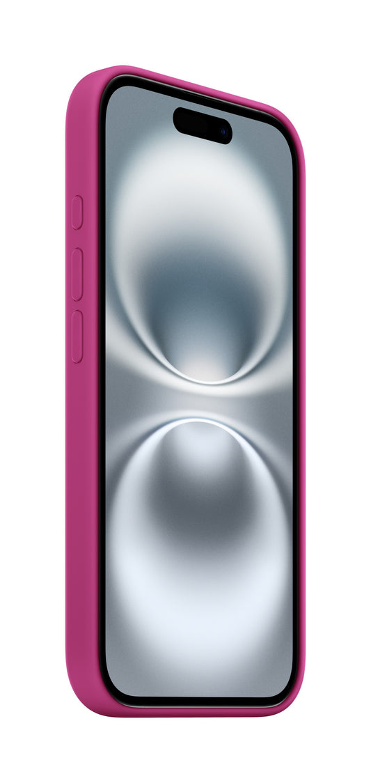 Apple Custodia MagSafe in silicone per iPhone 16 - Fucsia